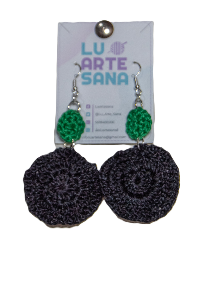 Aretes Circulos desigual