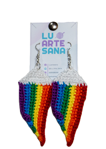 Aretes LGBT